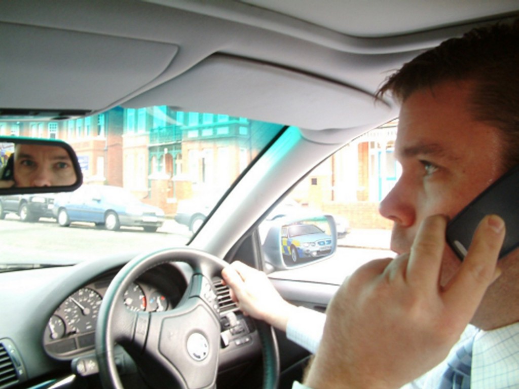 Using a phone at the wheel has been illegal since 2003