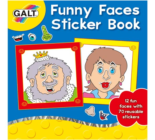 Galt_funny_faces_sticker_book