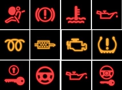 Quiz: Identify The Car Dashboard Warning Lights - Green Flag