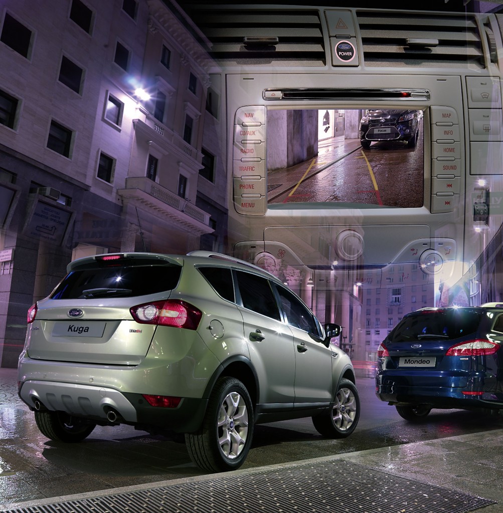 Ford Kuga rear-view parking camera