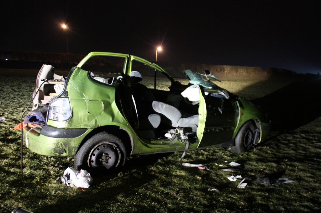 Defective tyres can cause crashes. (Picture © TyreSafe)
