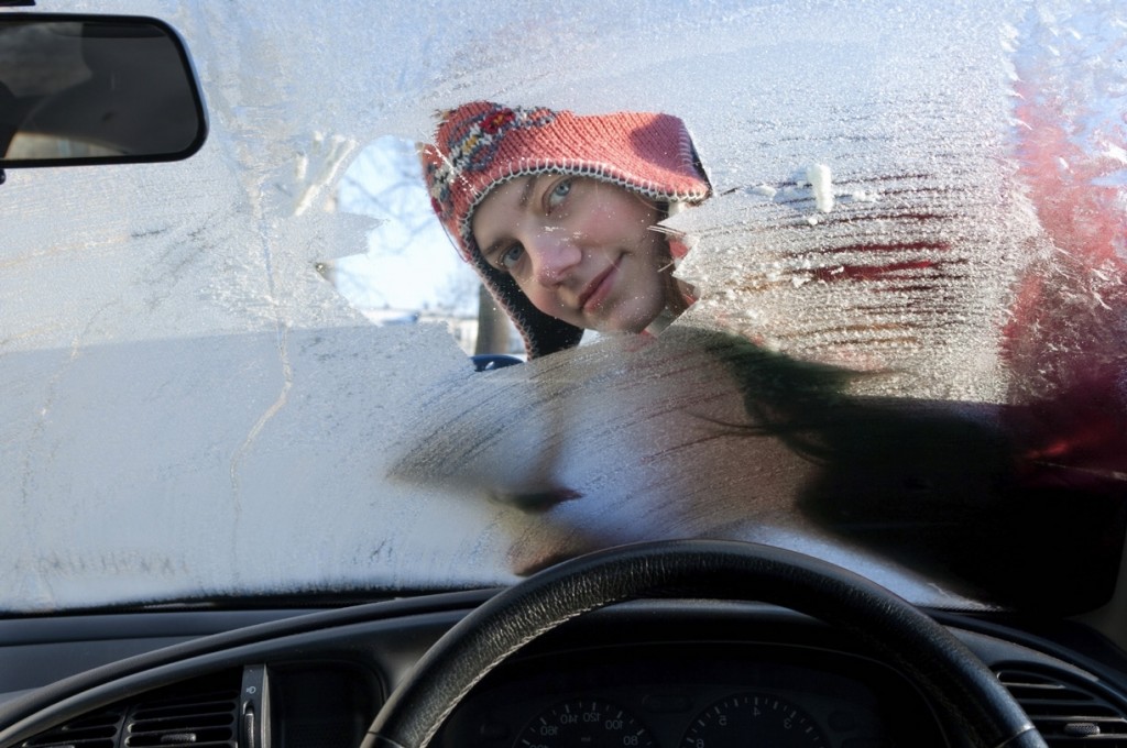 Screen wash can prevent windscreen washer bottles freezing on cold mornings