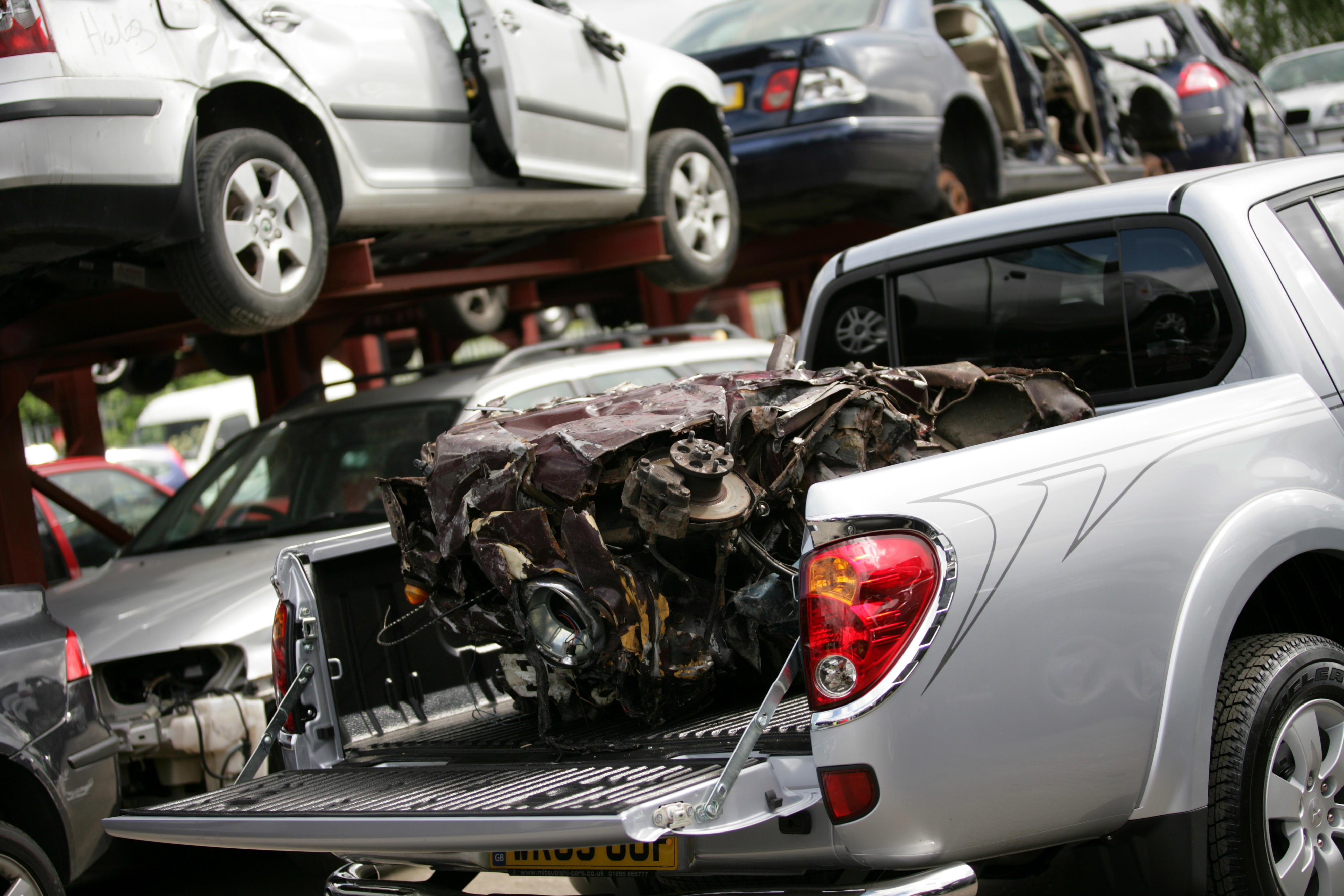 Scrapped cars are no longer crushed