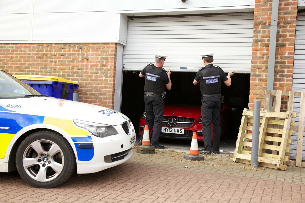 Britain's most stolen cars by Tracker