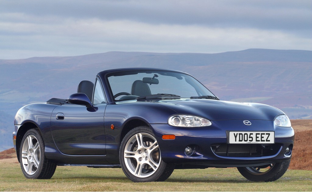 Mazda MX-5 is one of the best used sports cars for £1000