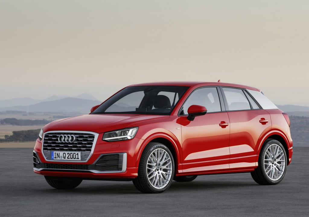 The 2016 Audi Q2 will take on the Nissan Qashqai