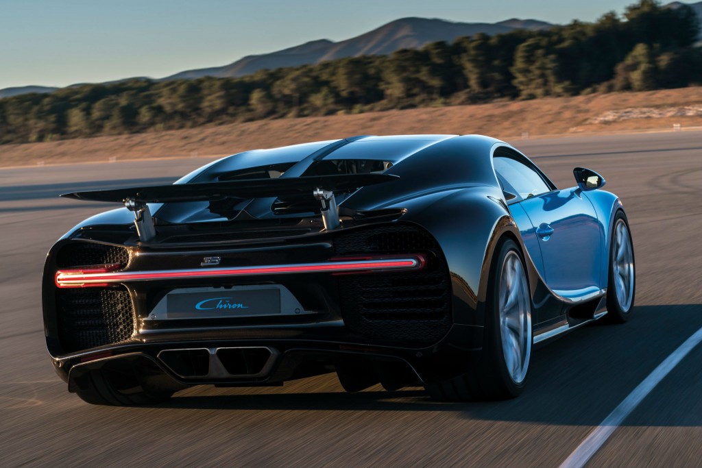 New Bugatti Chiron has an 8-litre W16 engine with 1,476bhp