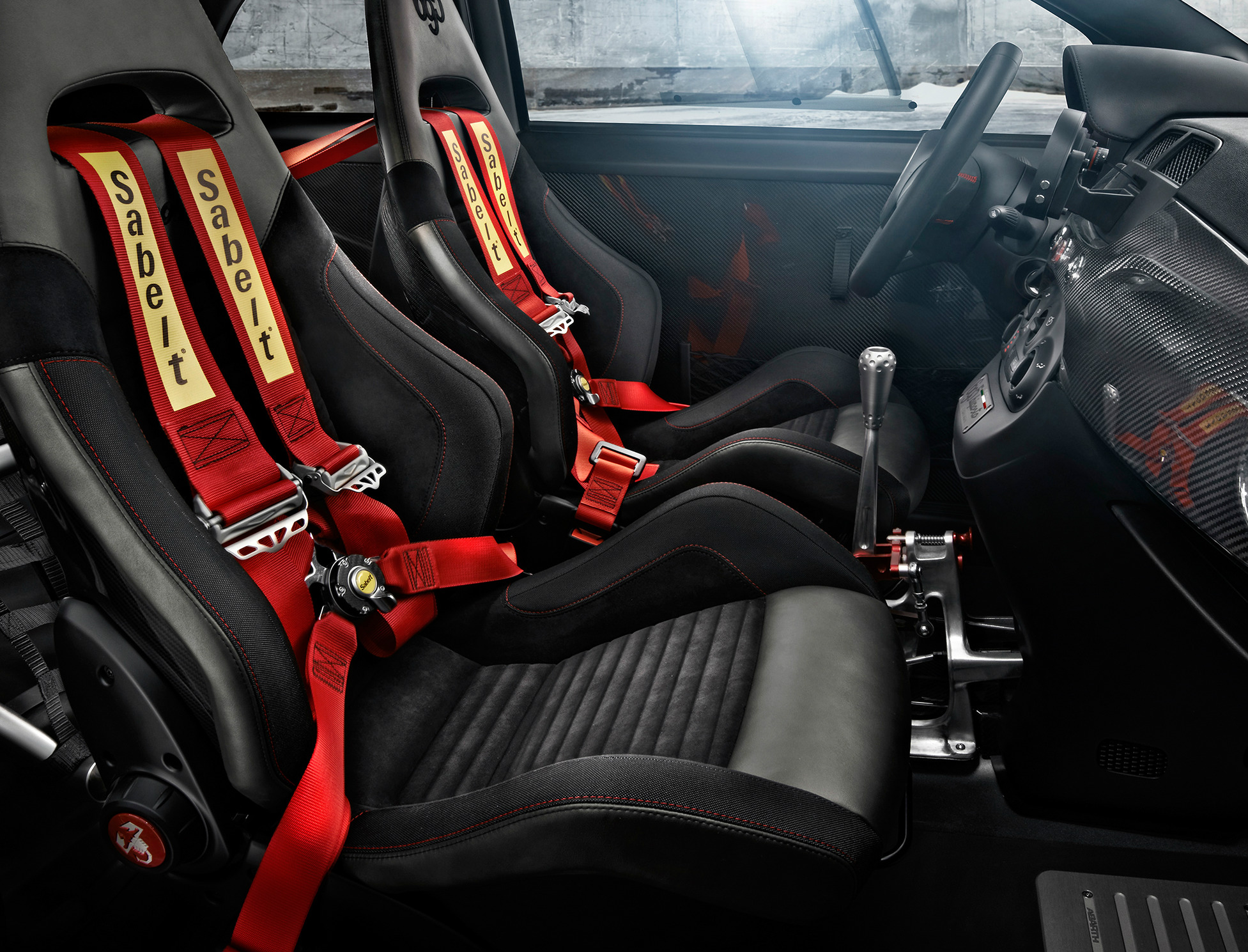Can a fancy gearbox really make a car feel £8499 more exciting? (Picture © Abarth)