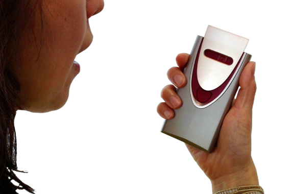 Honda and Hitachi's new breathalyser is the size of a smartphone and works like a modern car's smart key.