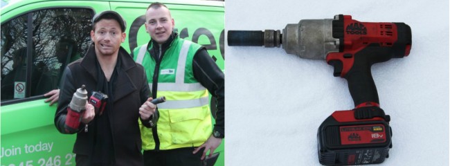 Guess the Green Flag tool and beat Joe Swash's score