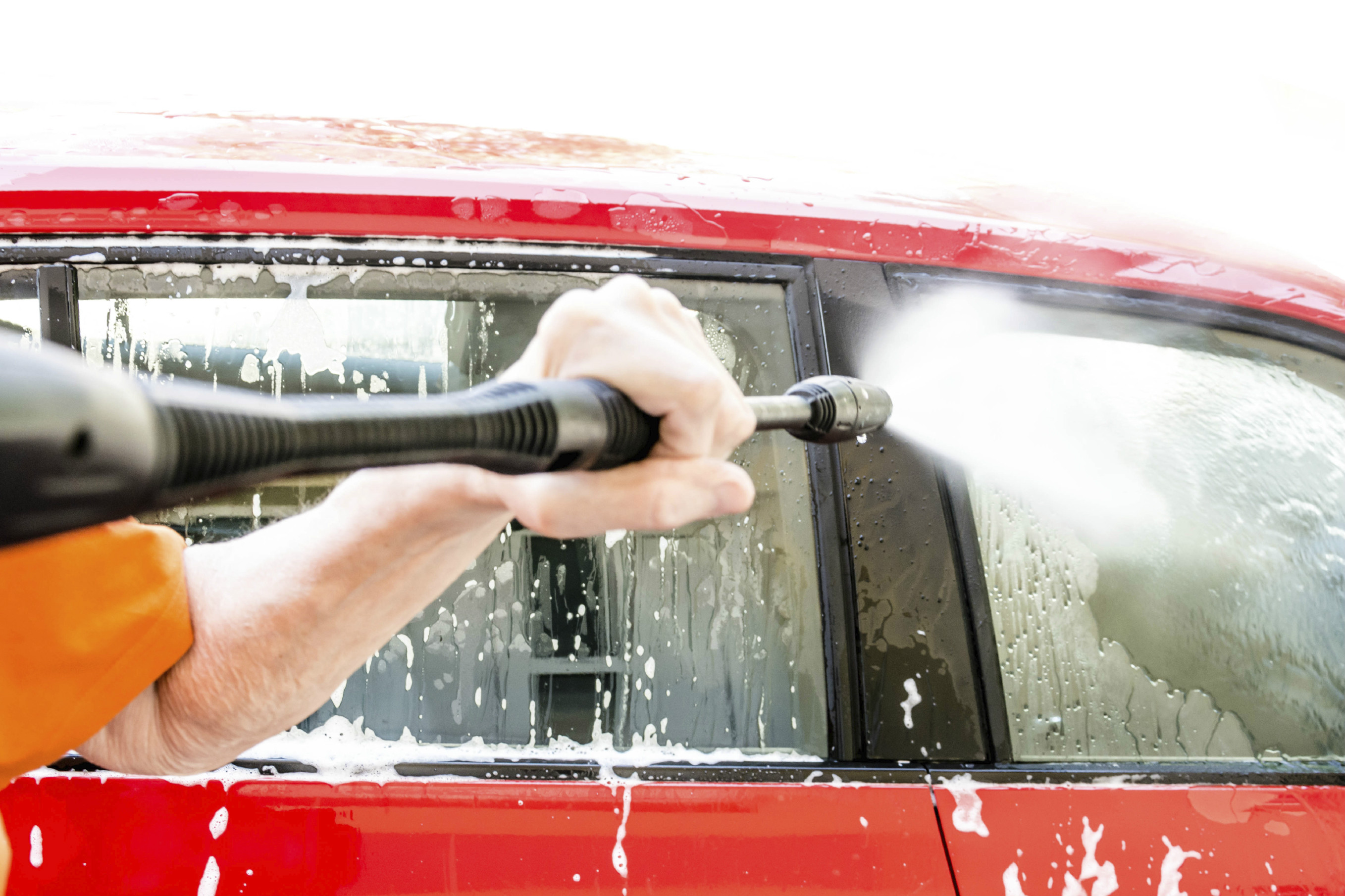 A pressure washer is an essential bit of kit for cleaning cars properly