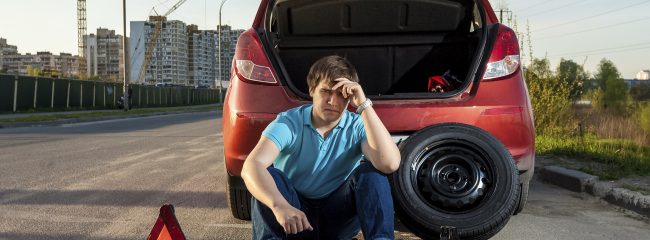 Hazard warning lights may be used When your vehicle is stationary and causing an obstruction