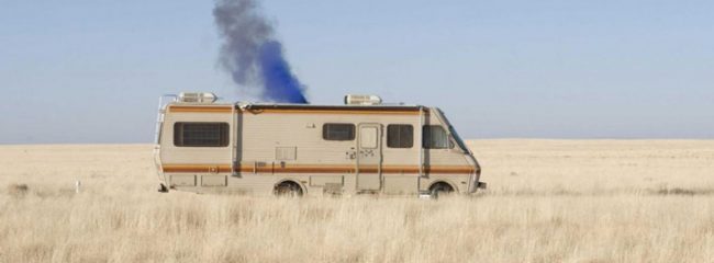 In Breaking Bad, what do they call the RV they use?