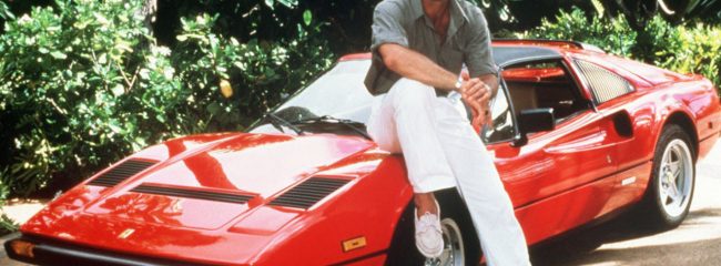 Which Ferrari did Tom Sellek drive in Magnum, P.I.?