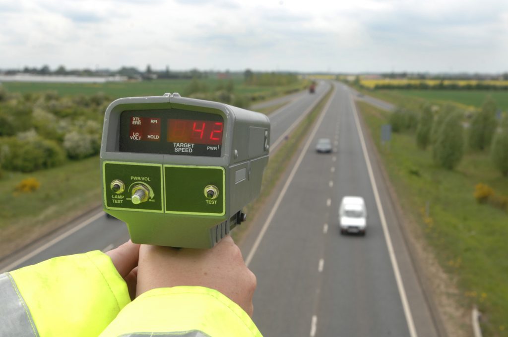 Speeding drivers