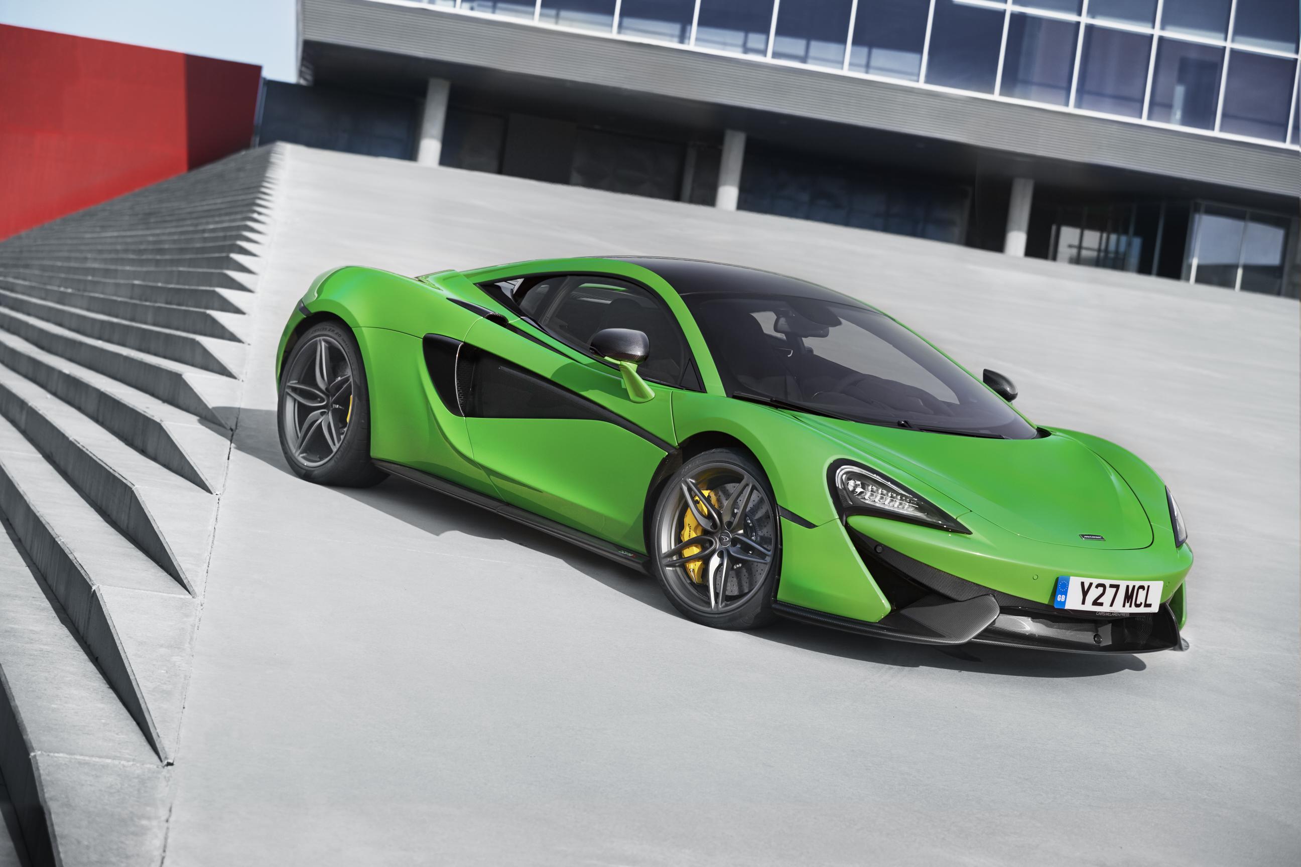 Where does McLaren build its British sports cars?