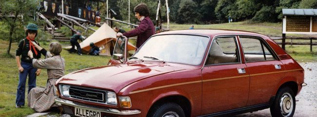 What was the weirdest feature of the Austin Allegro?