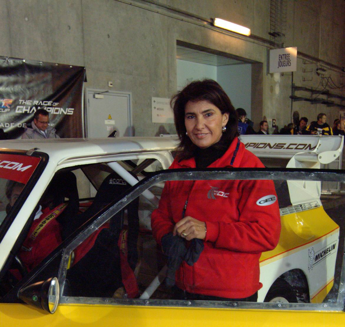 She's one of the fastest drivers to compete in the World Rally Championship but what's her name?