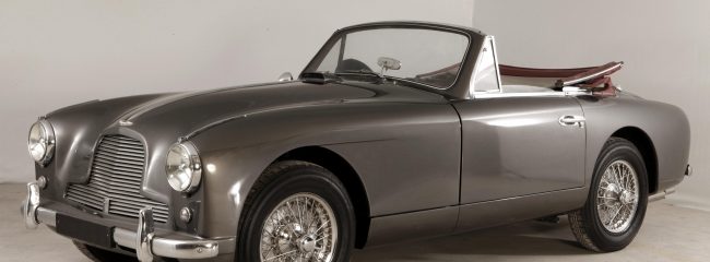 Name the Alfred Hitchcock horror movie that features an Aston Martin DB2/4