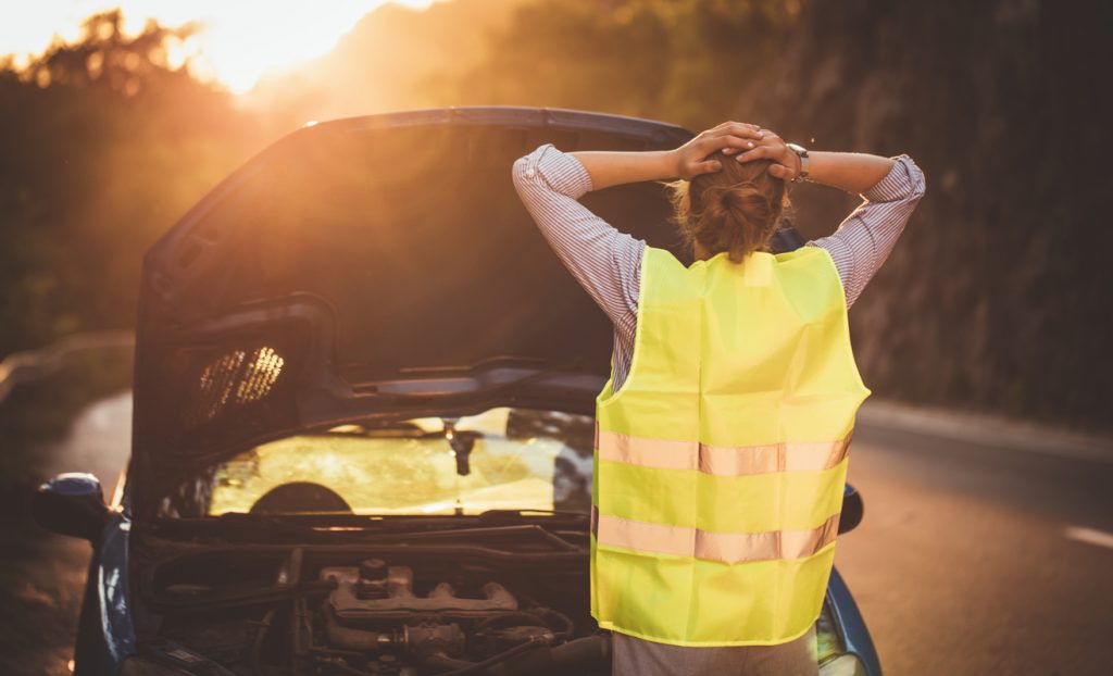 Engine warning light