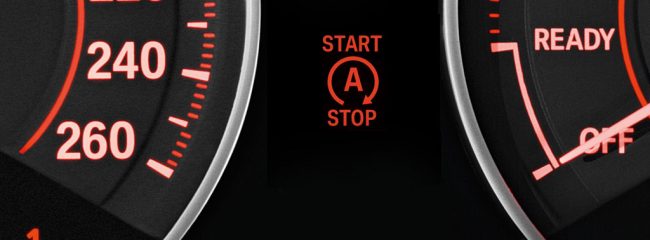 What does a car's stop-start system help with?