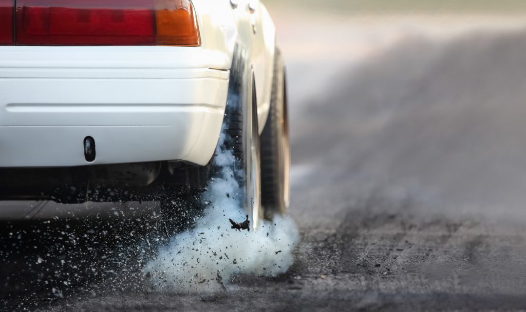 tyre particles