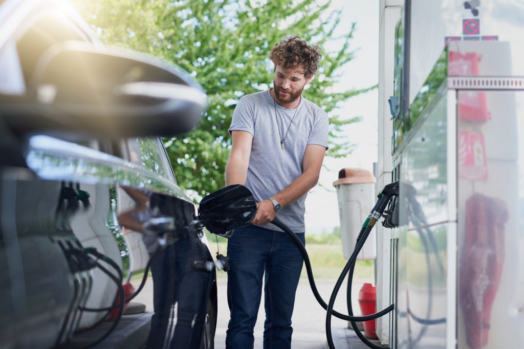 Filling up