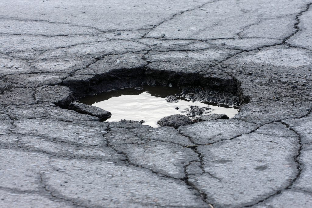 pothole damage