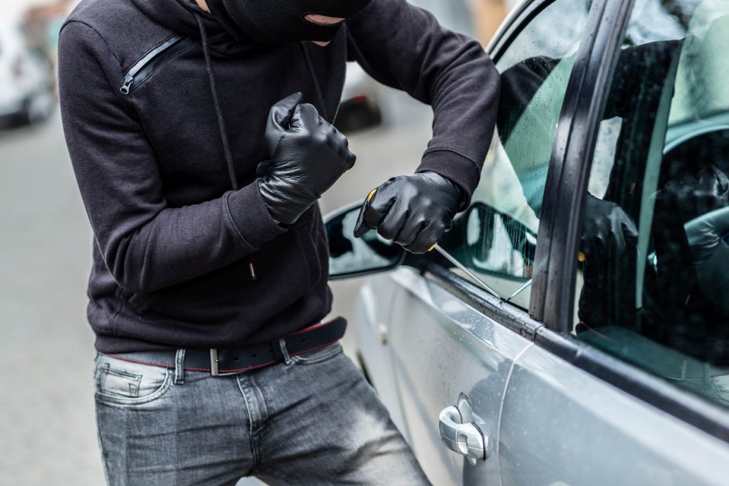 tackle car thieves