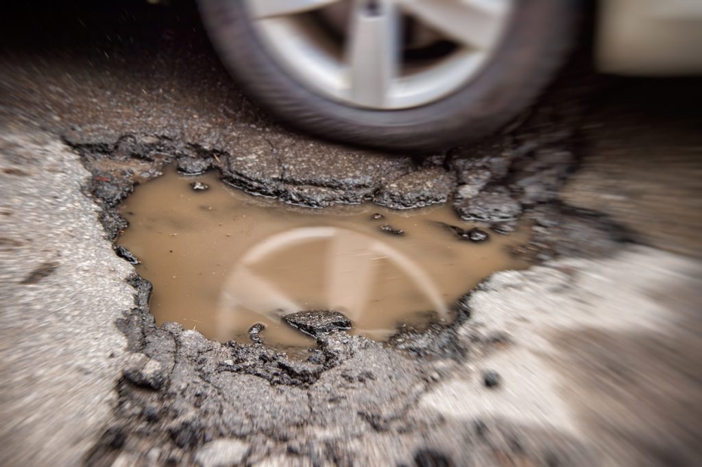 pothole damage