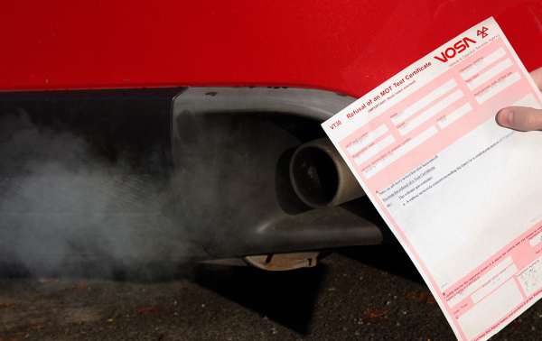 Exhaust MoT failure