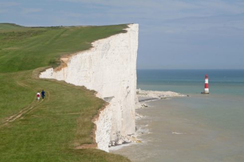 View out to sea from Beachy Head (Picture © VisitEastbourne.com)