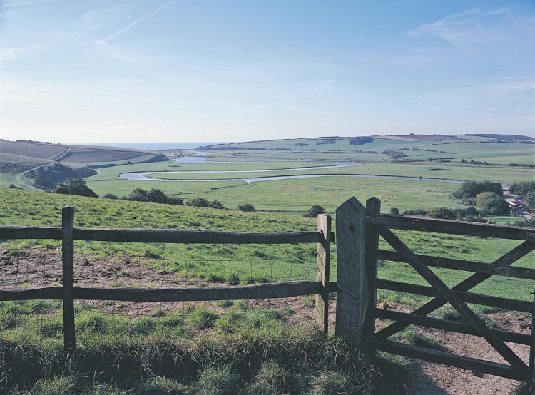 Outstanding beauty: River Cuckmere leading down to the sea (Picture © VisitEastbourne.com)