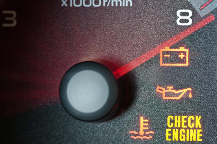 Low oil pressure is a common cause of breakdowns (Picture © Mobil 1)