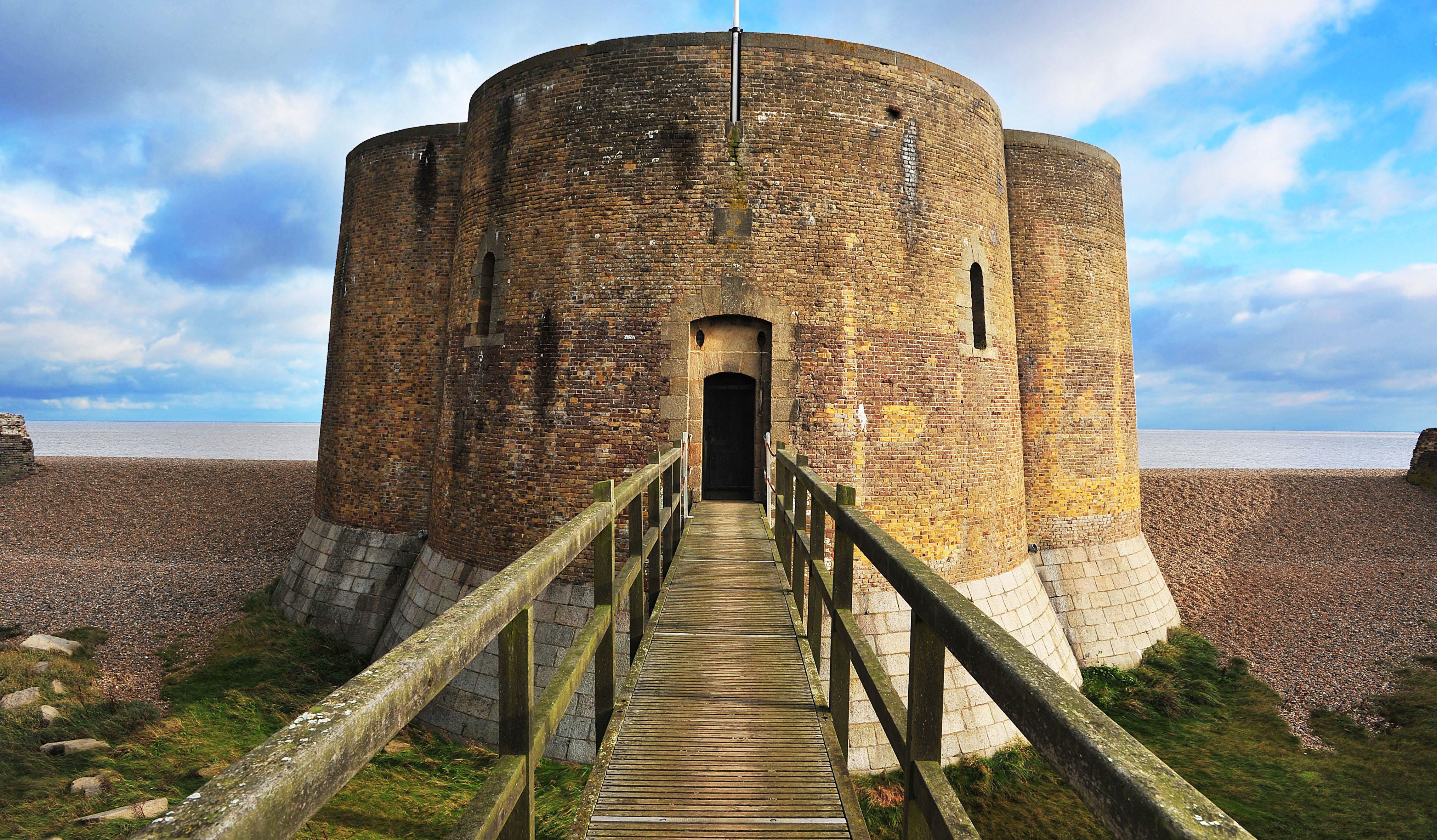 Stay at the Martello Tower in Aldeburgh