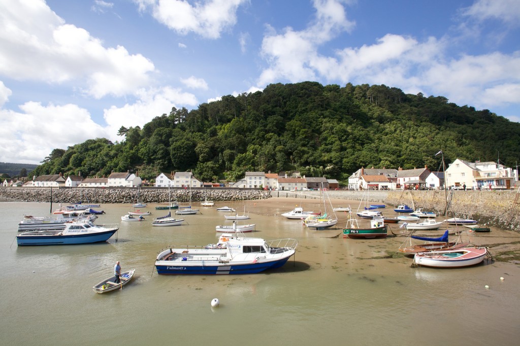 Plenty of views to be had whether it's inland or at the coast. This is Porlock. (Picture © ENPA)
