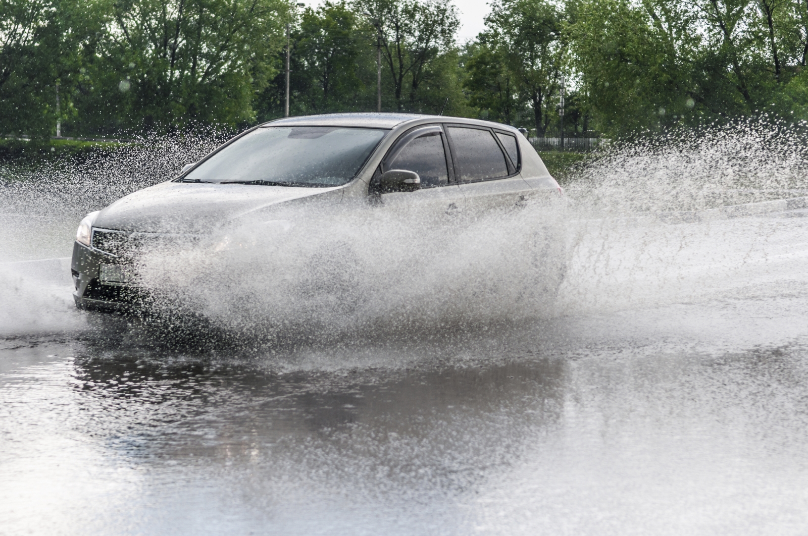 Driving in floods