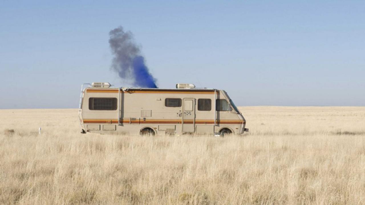 In Breaking Bad, what do they call the RV they use?