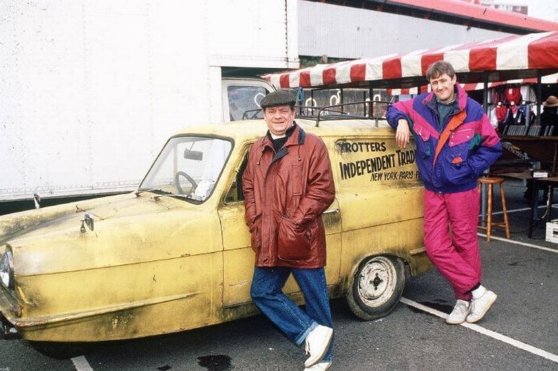 What was the engine size of the Reliant Regal in Only Fools & Horses?