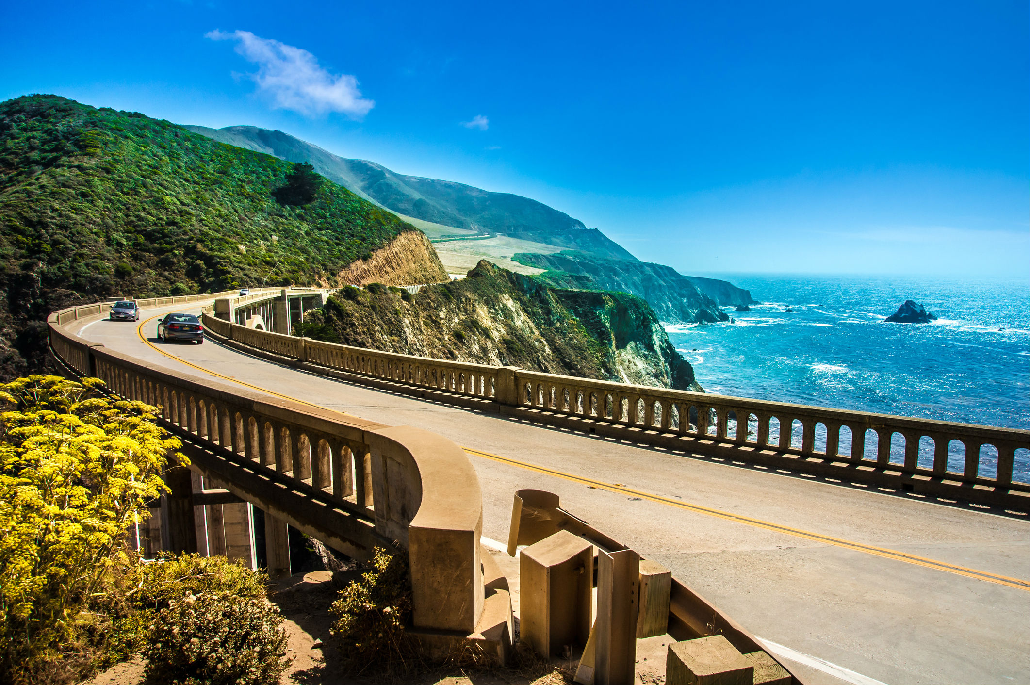 What do some drivers lift when crossing a bridge?