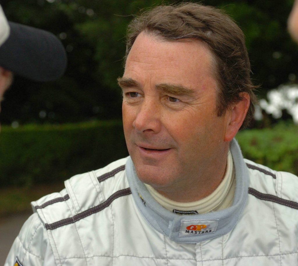 Nigel Mansell Green Flag