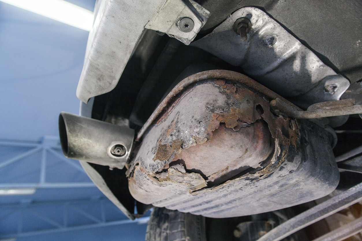 Signs of a worn-out exhaust system