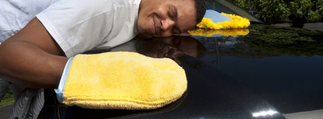 What does polish do for car paintwork?