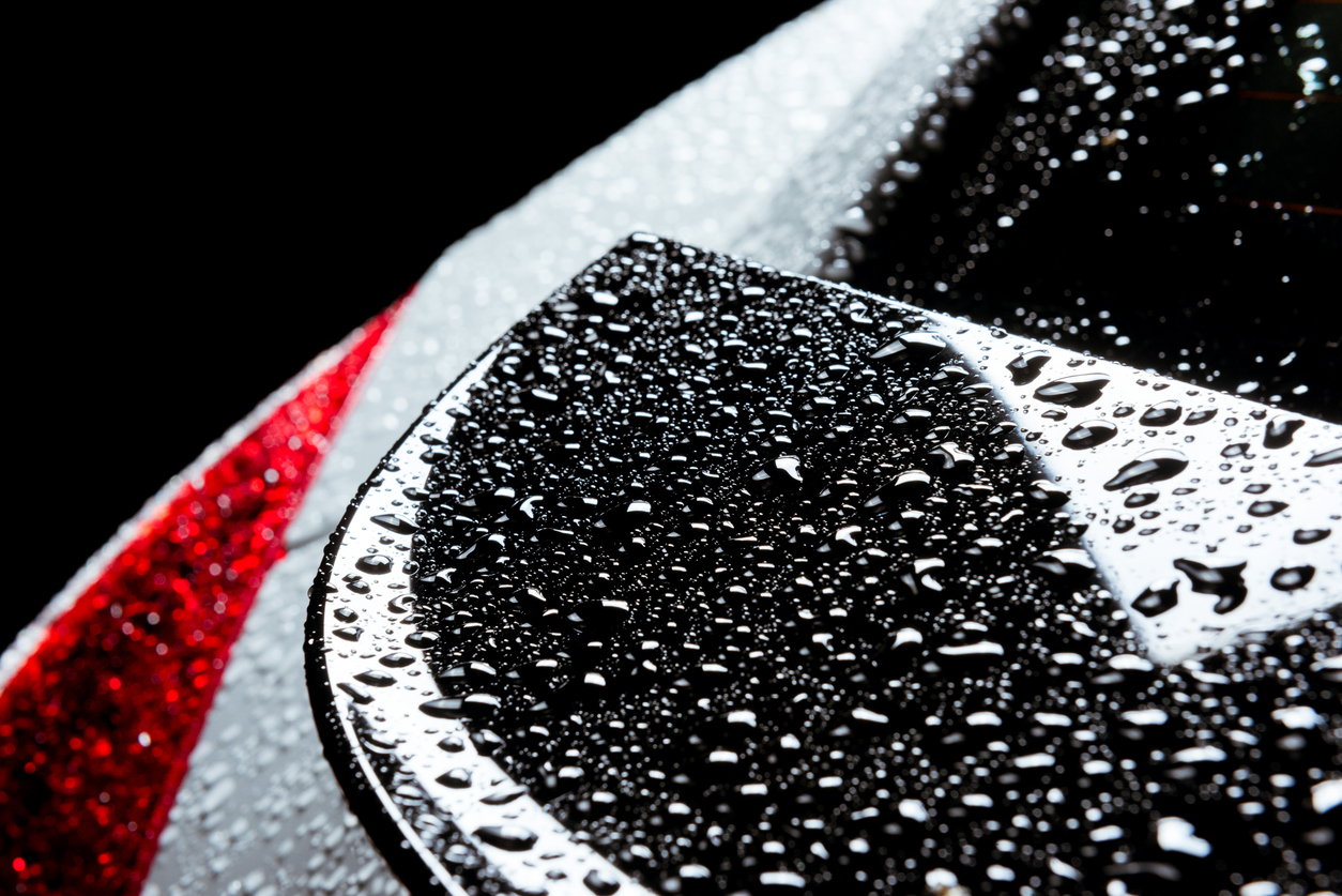 The best way to dry a car after washing it is to wipe it with microfibre towels