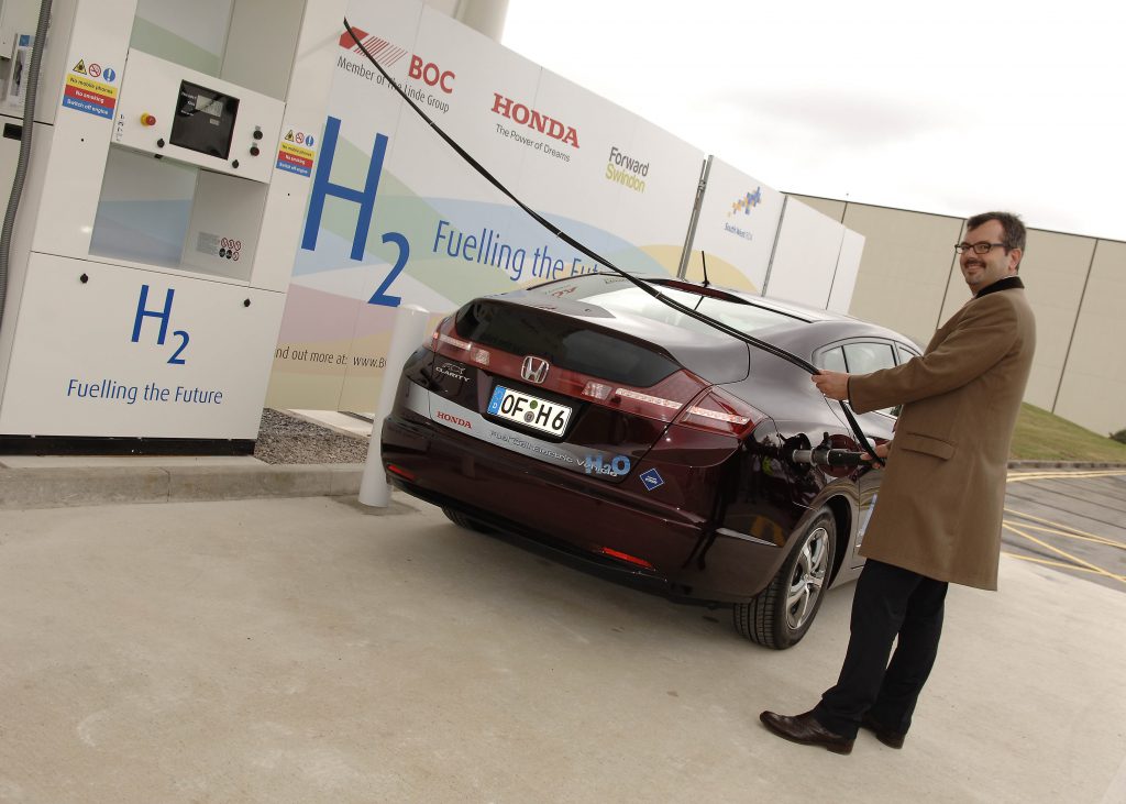 hydrogen fuel cell car