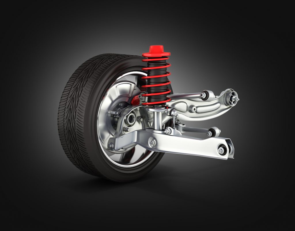 What are the symptoms of a bad or damaged shock absorber?